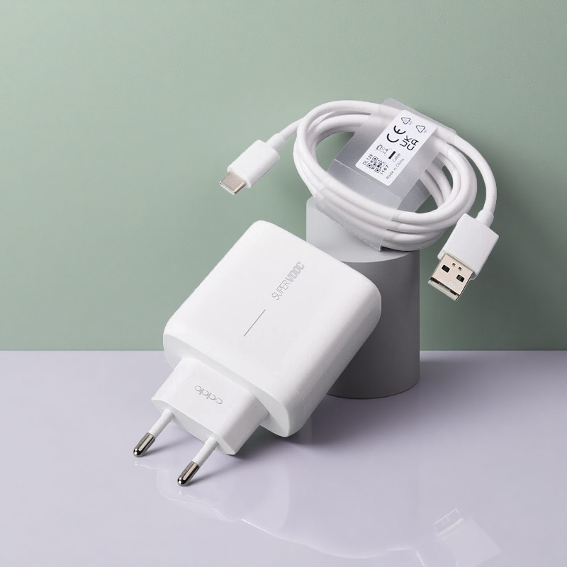 Oppo A78 - Carregador OPPO 65W EU SuperVooc com