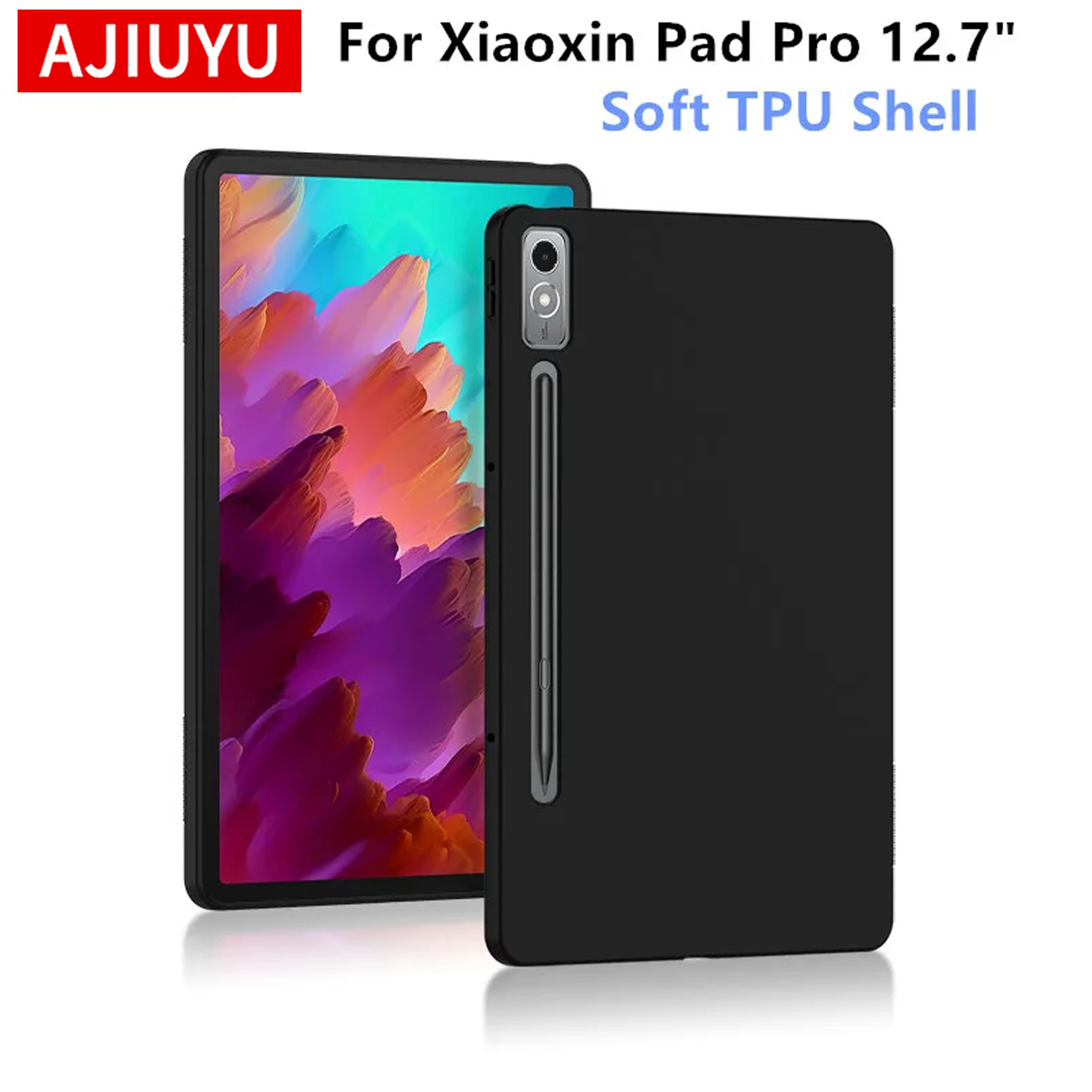 Lenovo Tablet P12 Accessories - Capa Macia para Lenovo Xiaoxin Pad