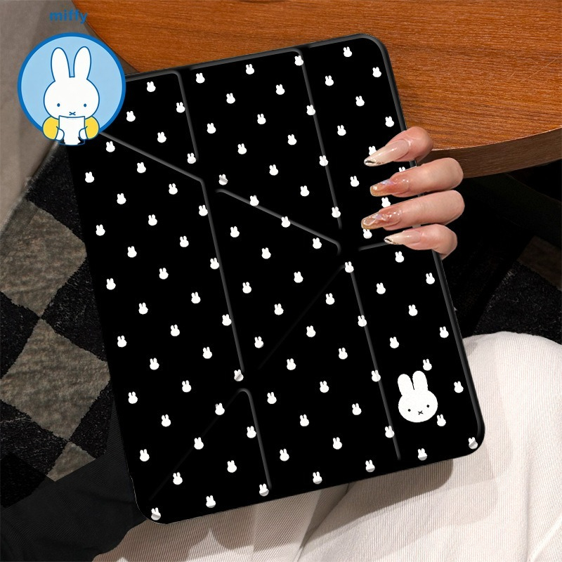 Tablet Ipad Accessories - Capa protetora Kawaii Miffy para iPad,