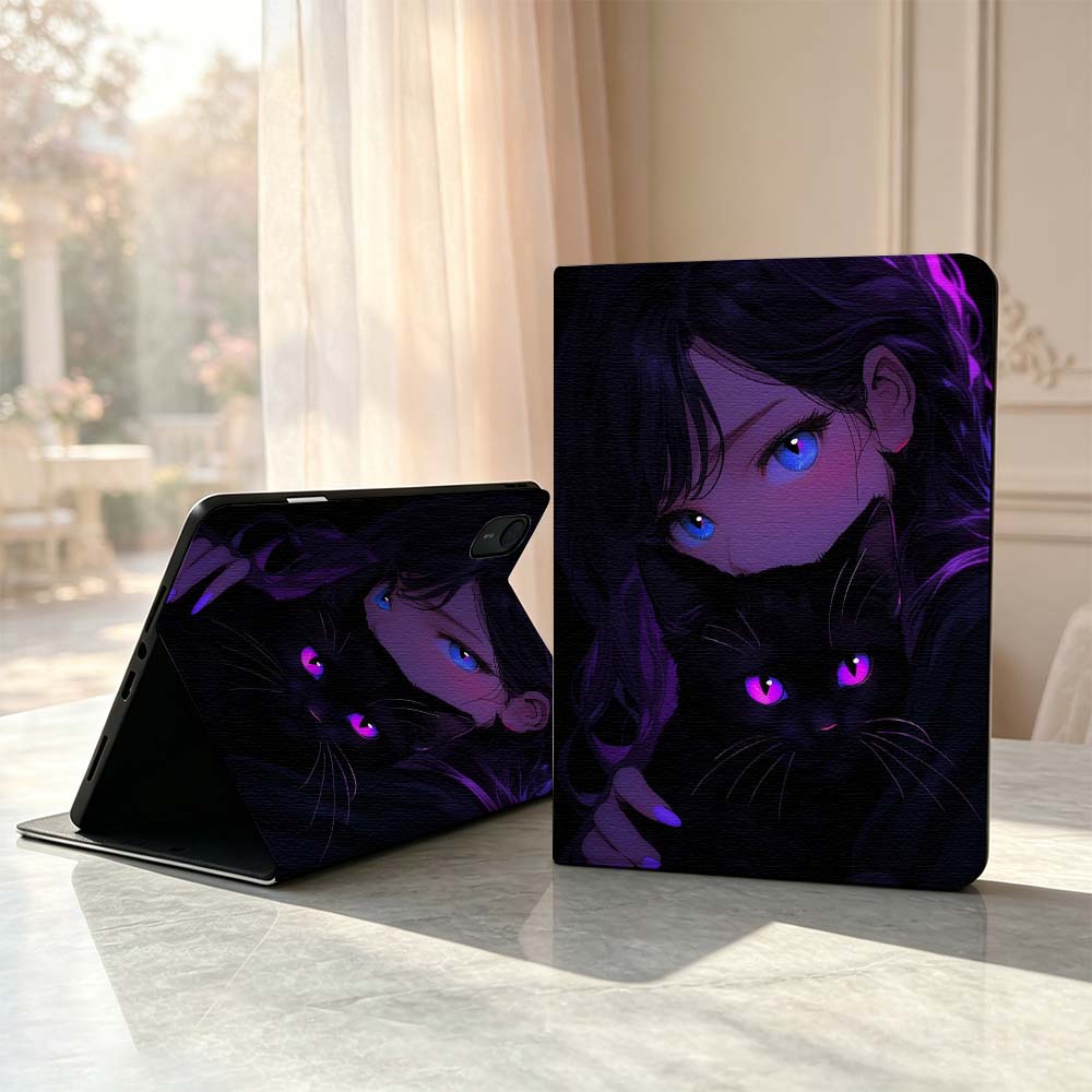 Lenovo Tablet P12 Accessories - Capa de Tablet com Olhos de