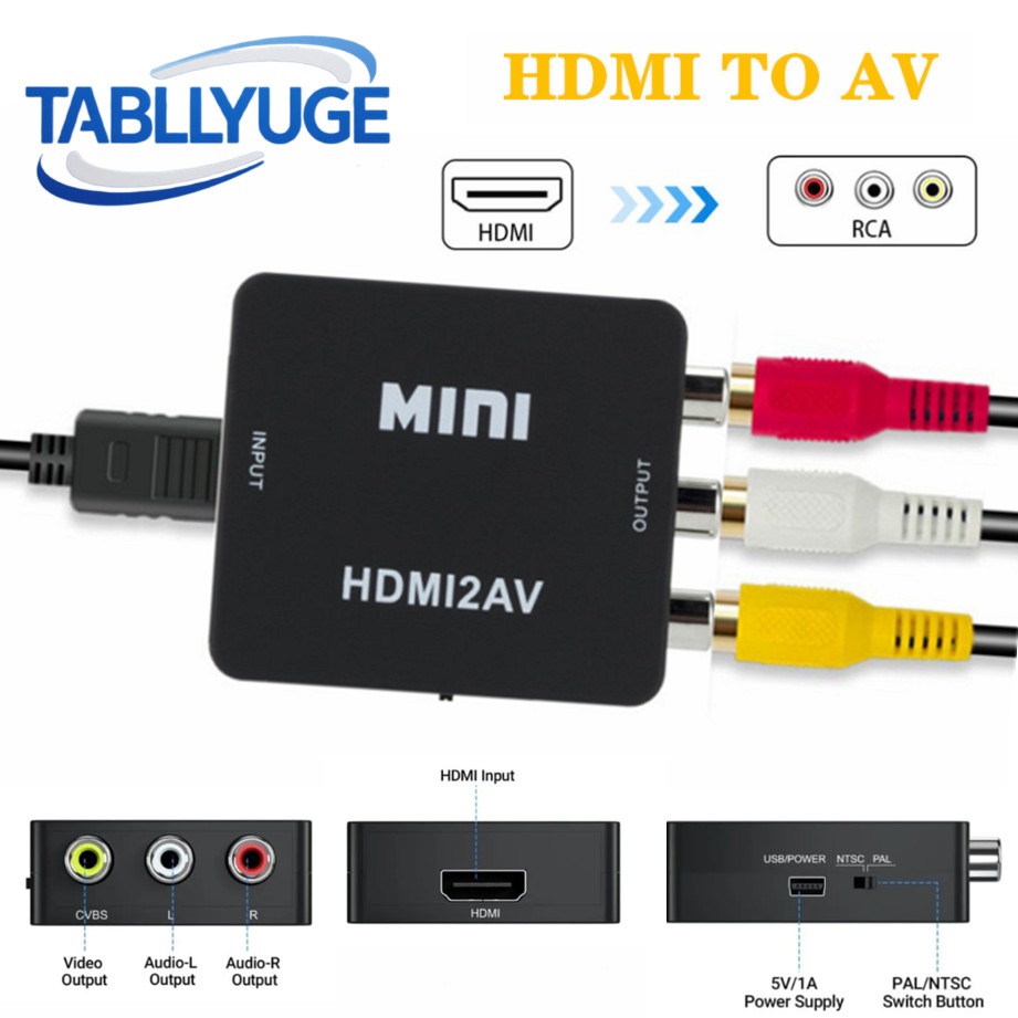 Tabllyuge 1080p hdmi-compatíve - Hdmi Adapter Tablet avaliação e preço