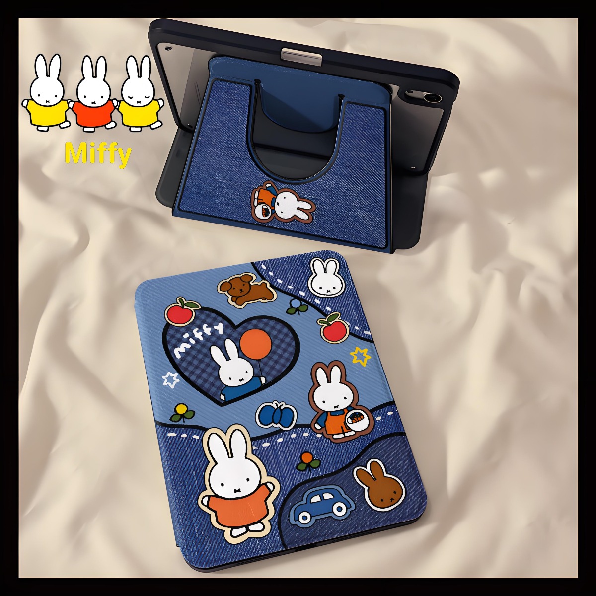 Kawaii miffy coelho tablet cas - Tablet Ipad Accessories avaliação e preço