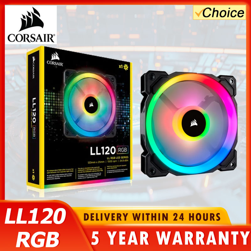CORSAIR LL120 RGB 120mm Anel d - Tablet Accessories Aesthetic avaliação e preço