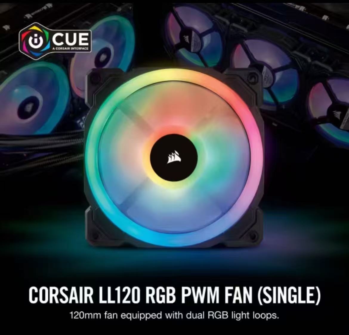 CORSAIR LL120 RGB 120mm Anel d - Tablet Accessories Aesthetic avaliação e preço