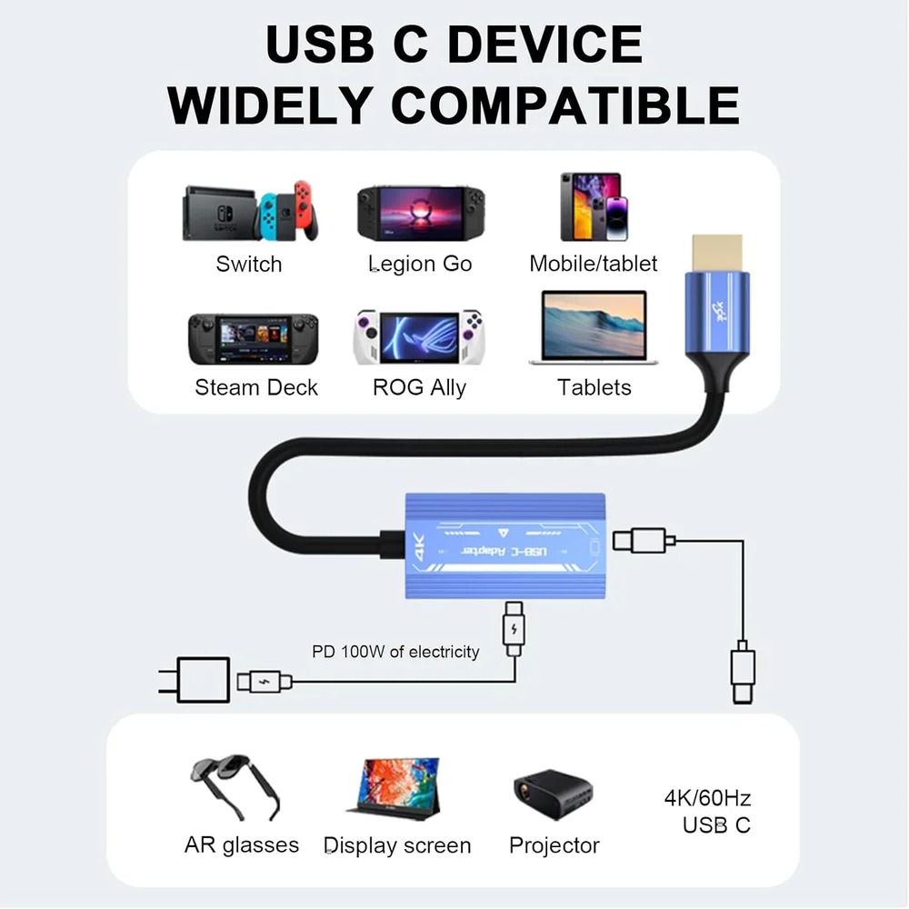 Adaptador de vídeo compatível  - Hdmi Adapter Tablet avaliação e preço