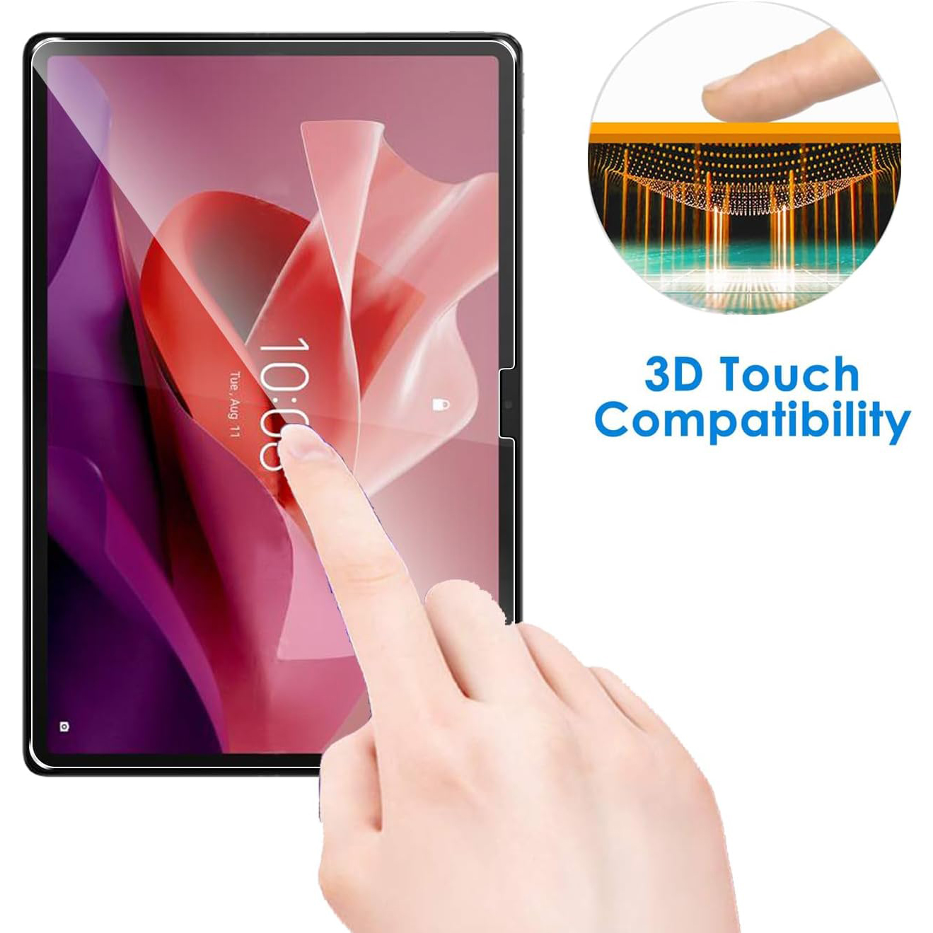 2 pçs protetor de tela tablet  - Lenovo Tablet P12 Accessories avaliação e preço
