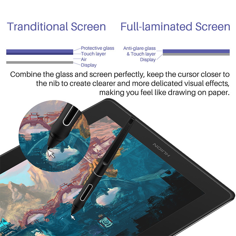 Huion kamvas pro 16 caneta de  - Huion Tablet Accessories avaliação e preço