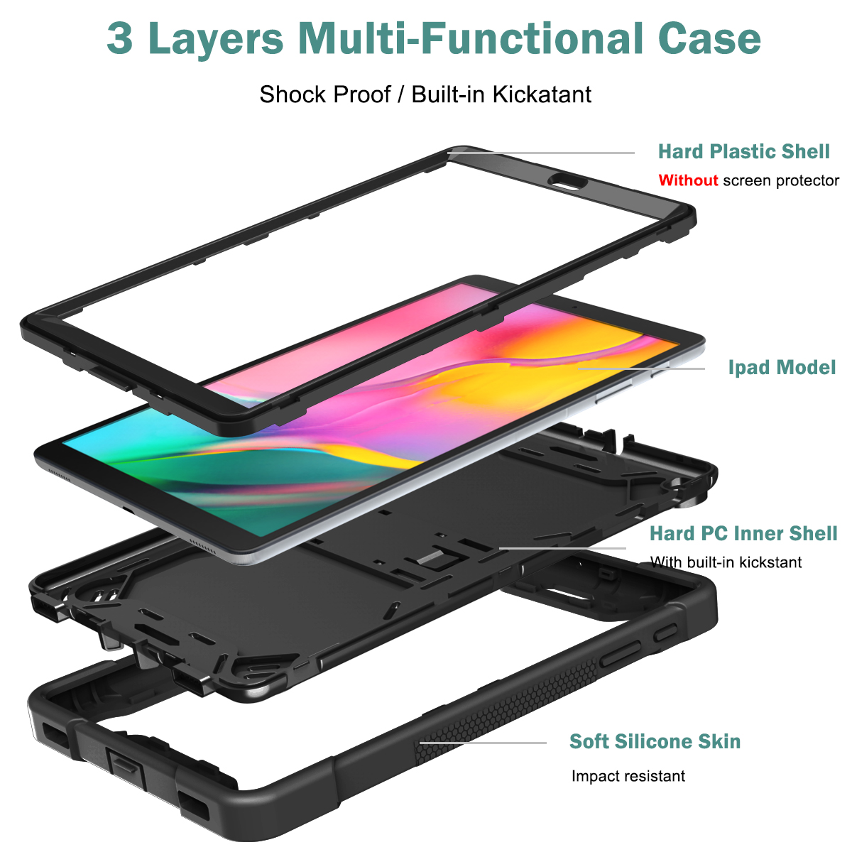 Capa resistente com suporte pa - Galaxy Tablet Accessories avaliação e preço