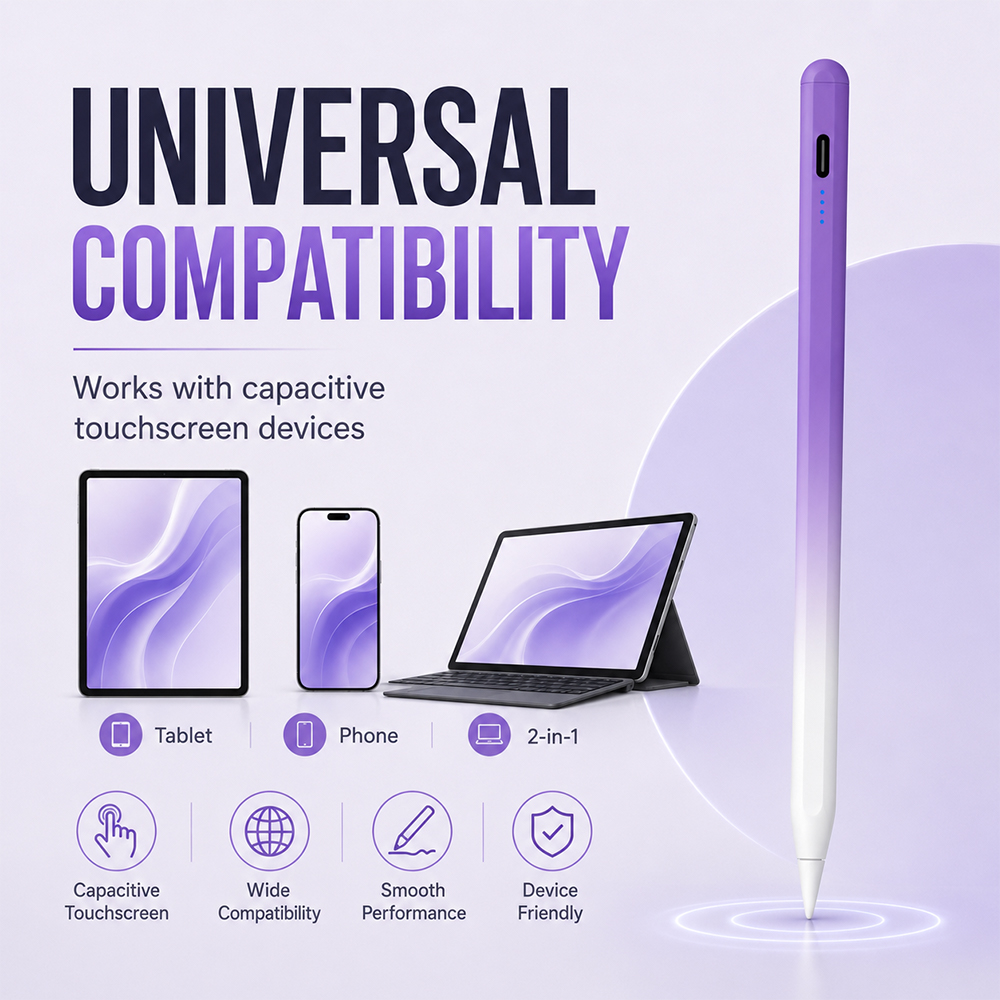 Caneta Stylus Ativa Universal  - Tablet Accessories For Kids avaliação e preço
