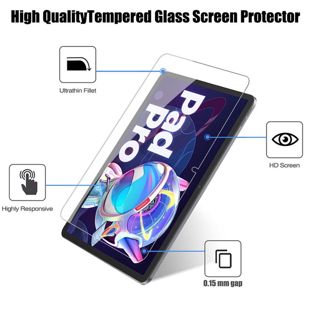 Protetor de tela de vidro temp - Lenovo Tablet P12 Accessories avaliação e preço