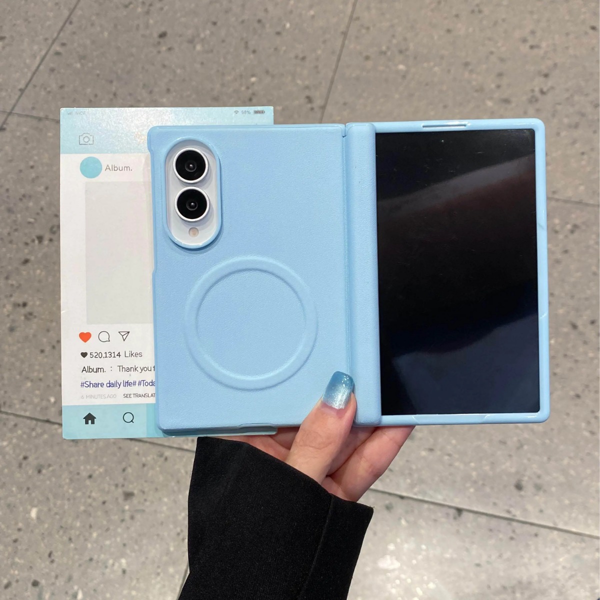 Capa de Couro Fosco Cor Candy  - Screen Protector Matte avaliação e preço