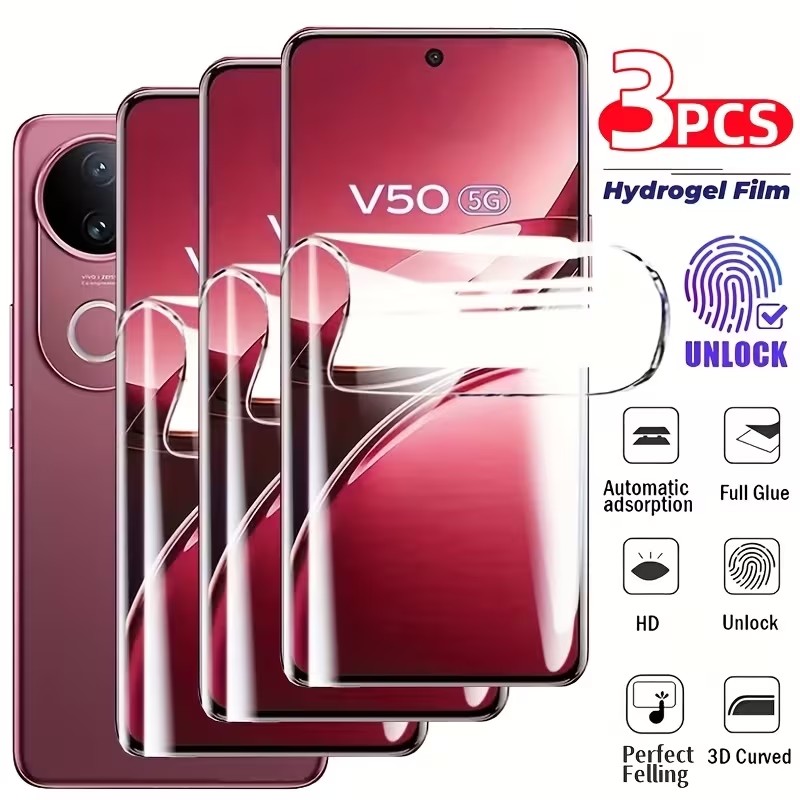 3 Peças de Película de Hidroge - Vivo V40 avaliação e preço