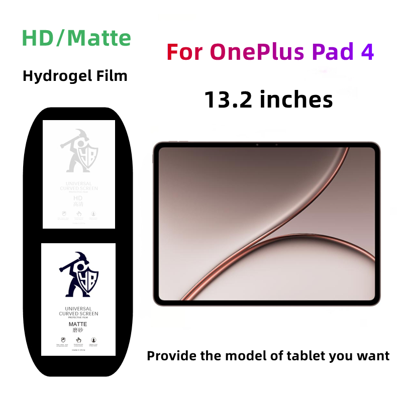 2 peças de película de hidroge - Oneplus Tablet Accessories avaliação e preço