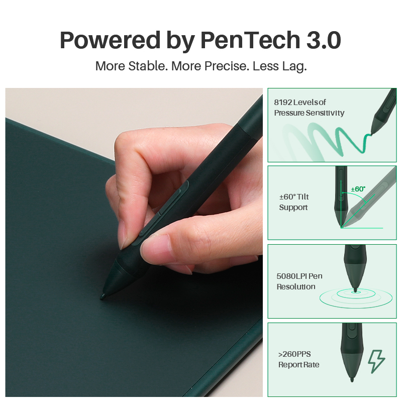 Huion Inspiroy 2 M H951P Table - Huion Tablet Accessories avaliação e preço