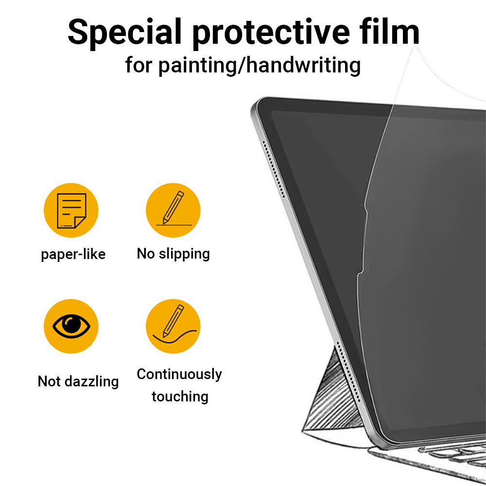 3 pçs papel sentir como protet - Tablet Accessories Samsung avaliação e preço