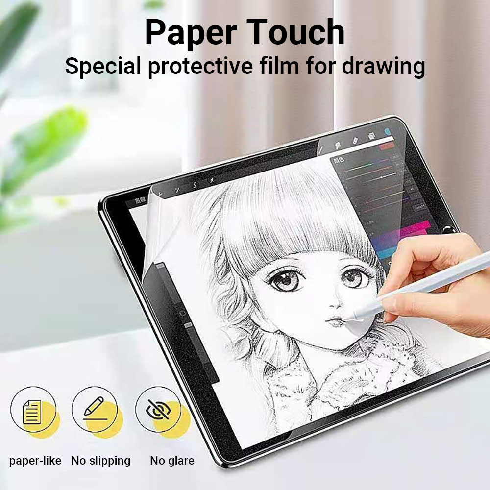 3 pçs papel sentir como protet - Tablet Accessories Samsung avaliação e preço