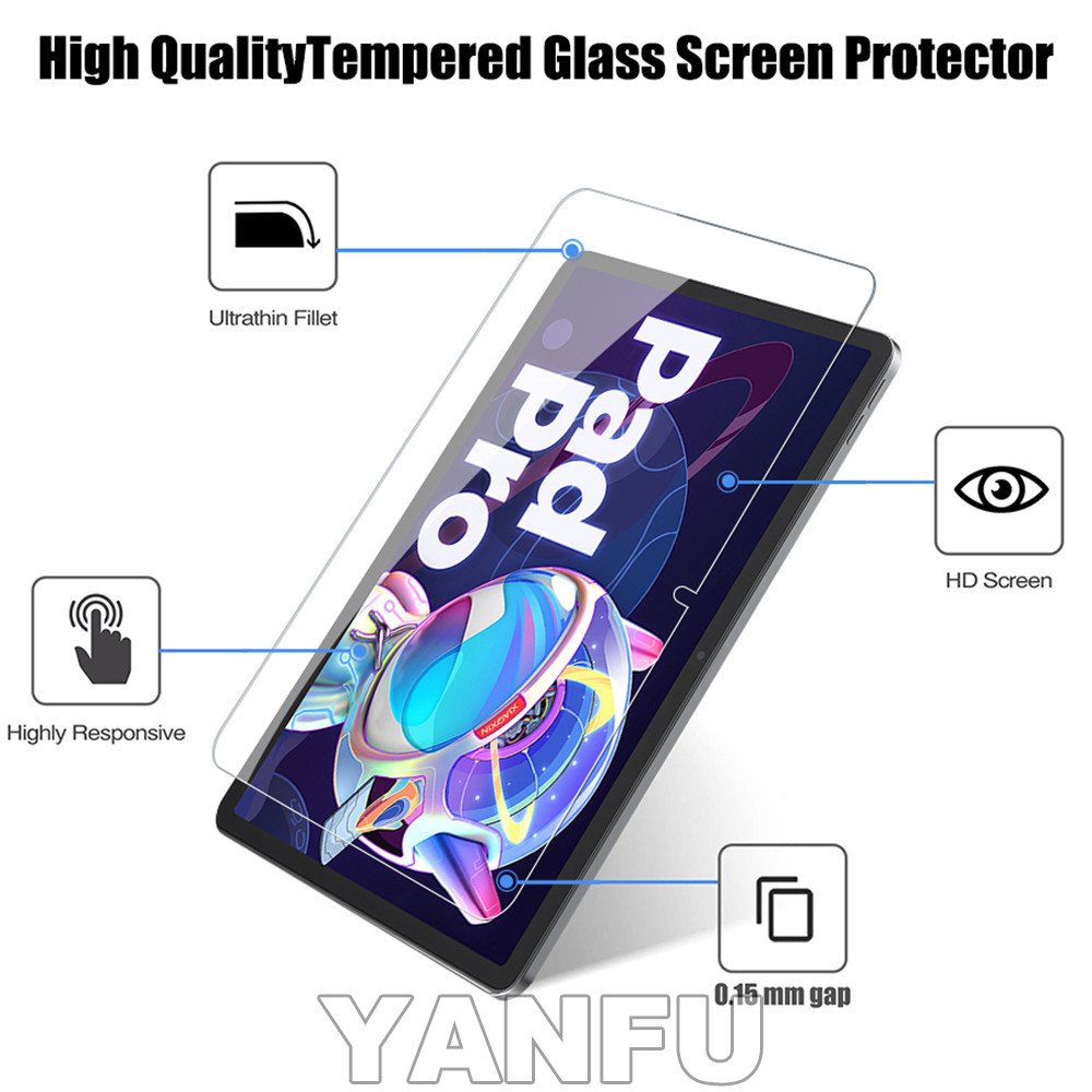 Protetor de Tela de Vidro Temp - Lenovo Tablet P12 Accessories avaliação e preço