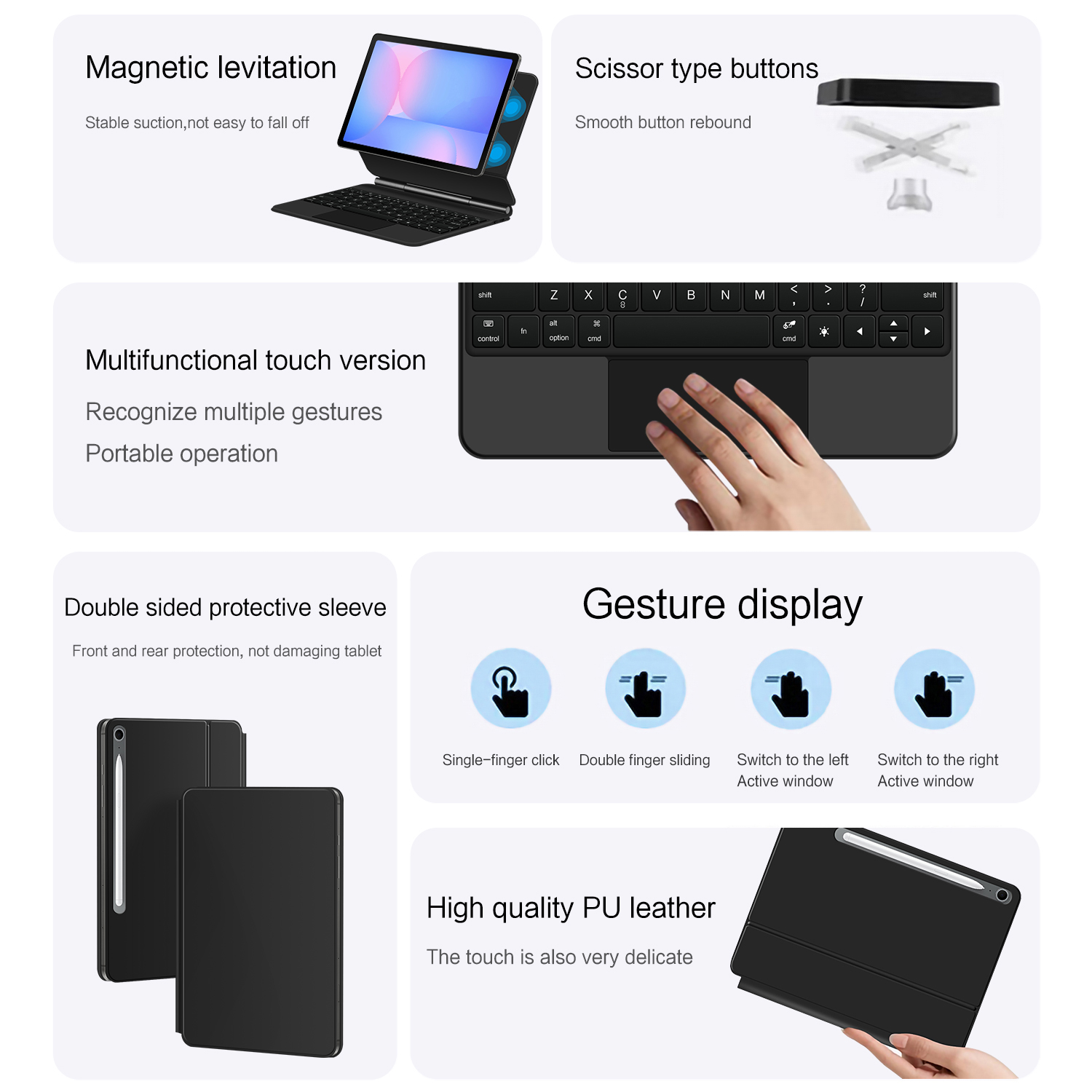 Teclado Mágico para Samsung Ga - Tablet Accessories Samsung avaliação e preço