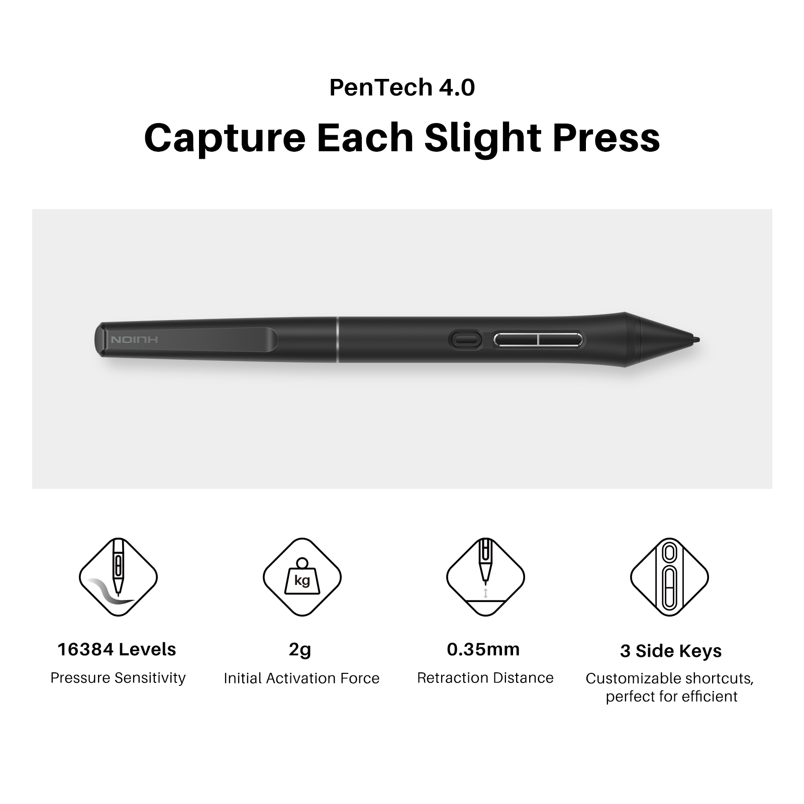 Huion Kamvas 13 Gen 3 Exibição - Huion Tablet Accessories avaliação e preço
