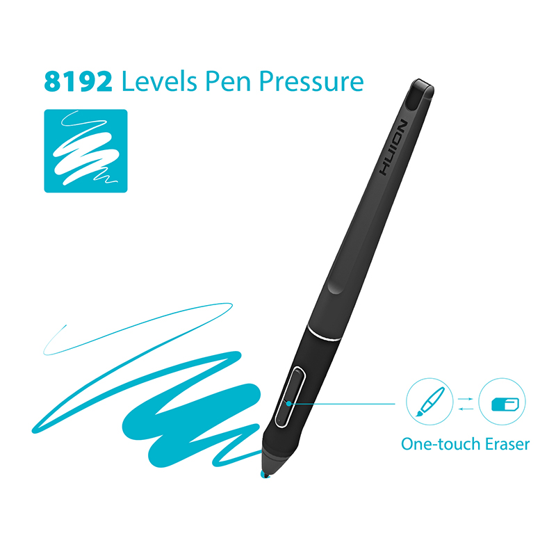 HUION Caneta sem bateria PW507 - Huion Tablet Accessories avaliação e preço